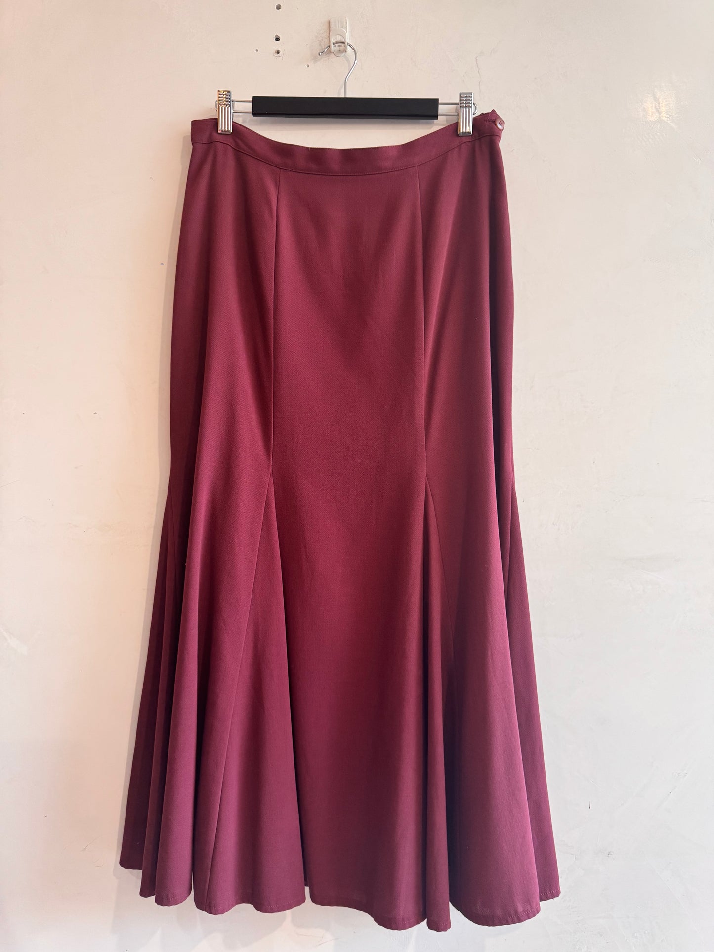 Chelsea Design Red Maxi Skirt - size 16