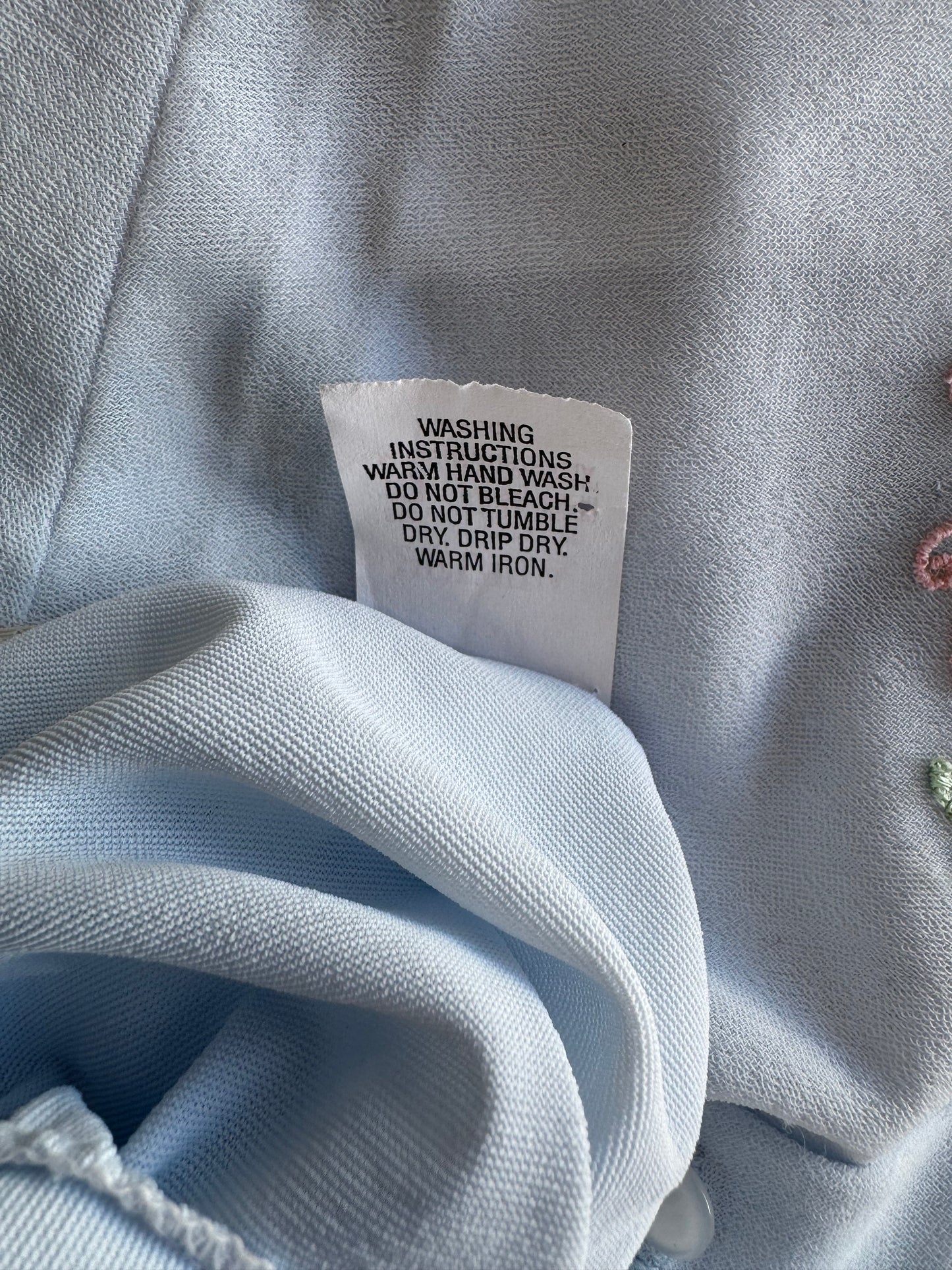 Vintage Pedita blue gown -size 10