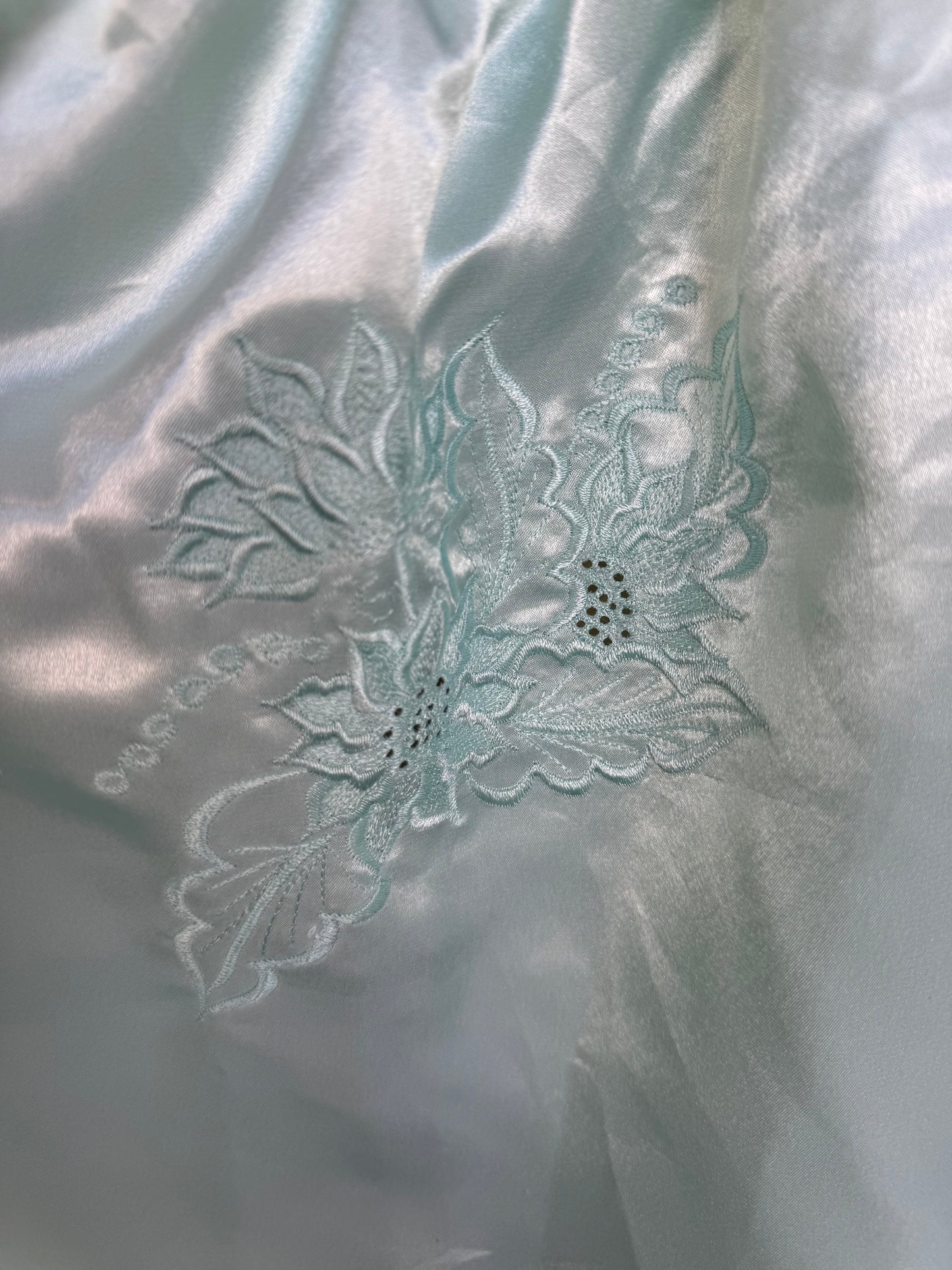 Mint green night dress - size M