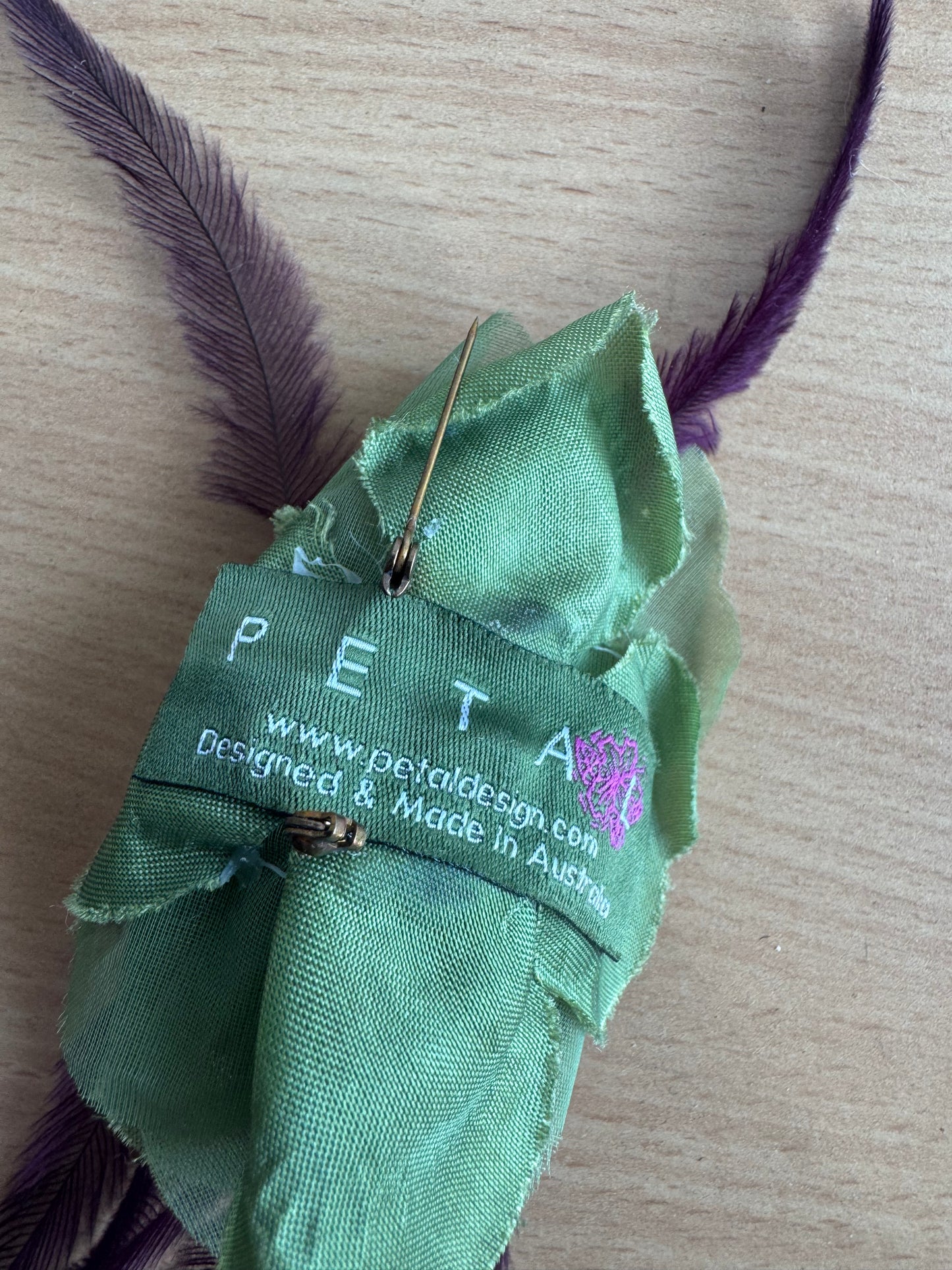 Gerry Shaw purple wrap dress size 8