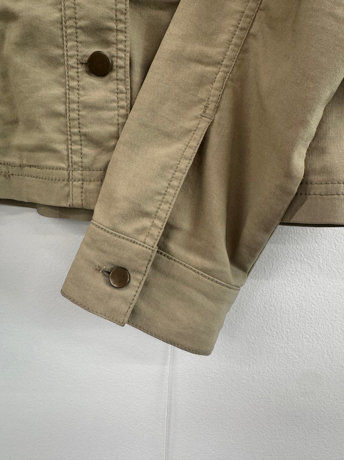 Vintage Brown Sugar Beige Jacket - Size 8