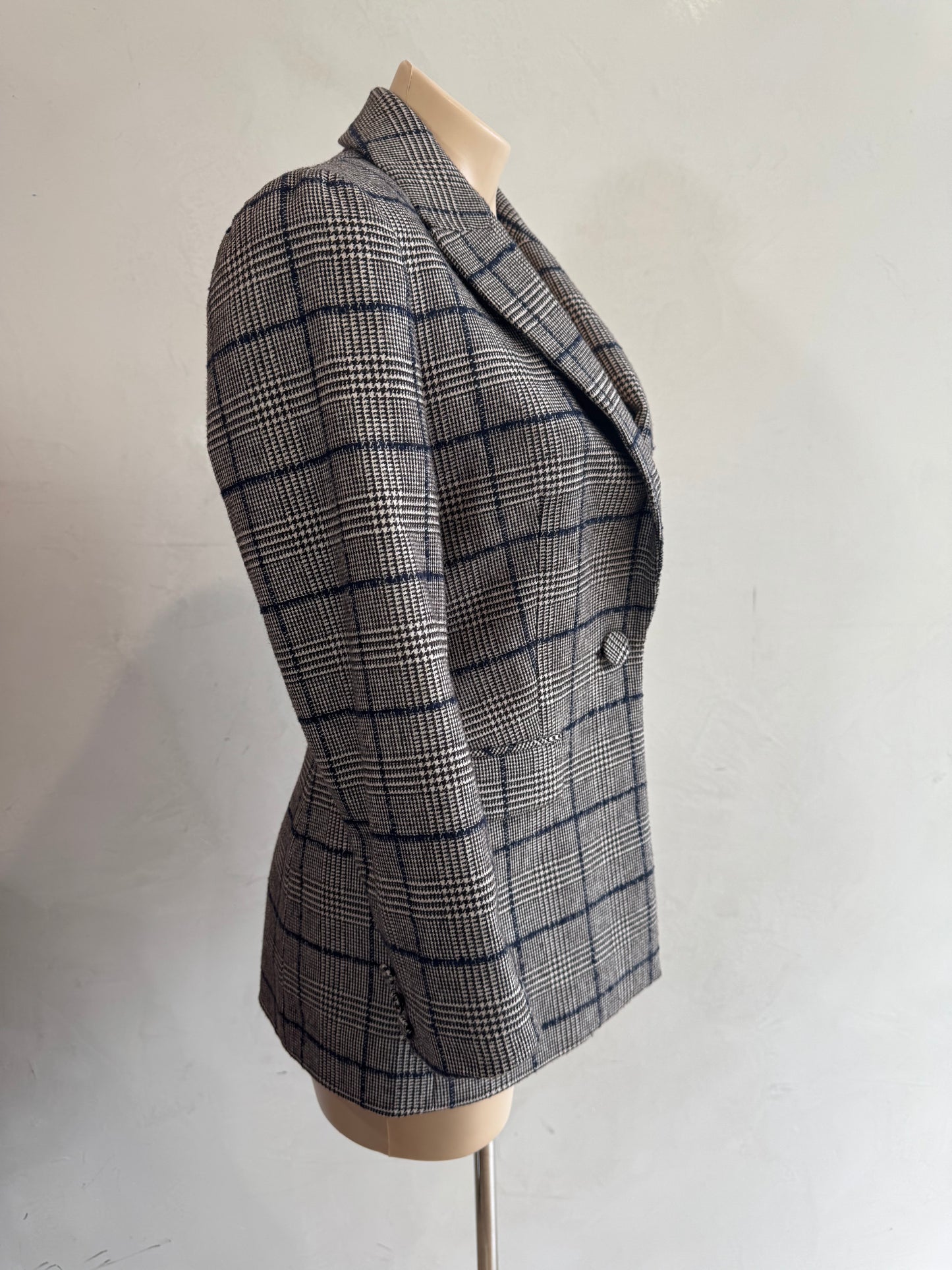 Witchery plaid blazer - size 8