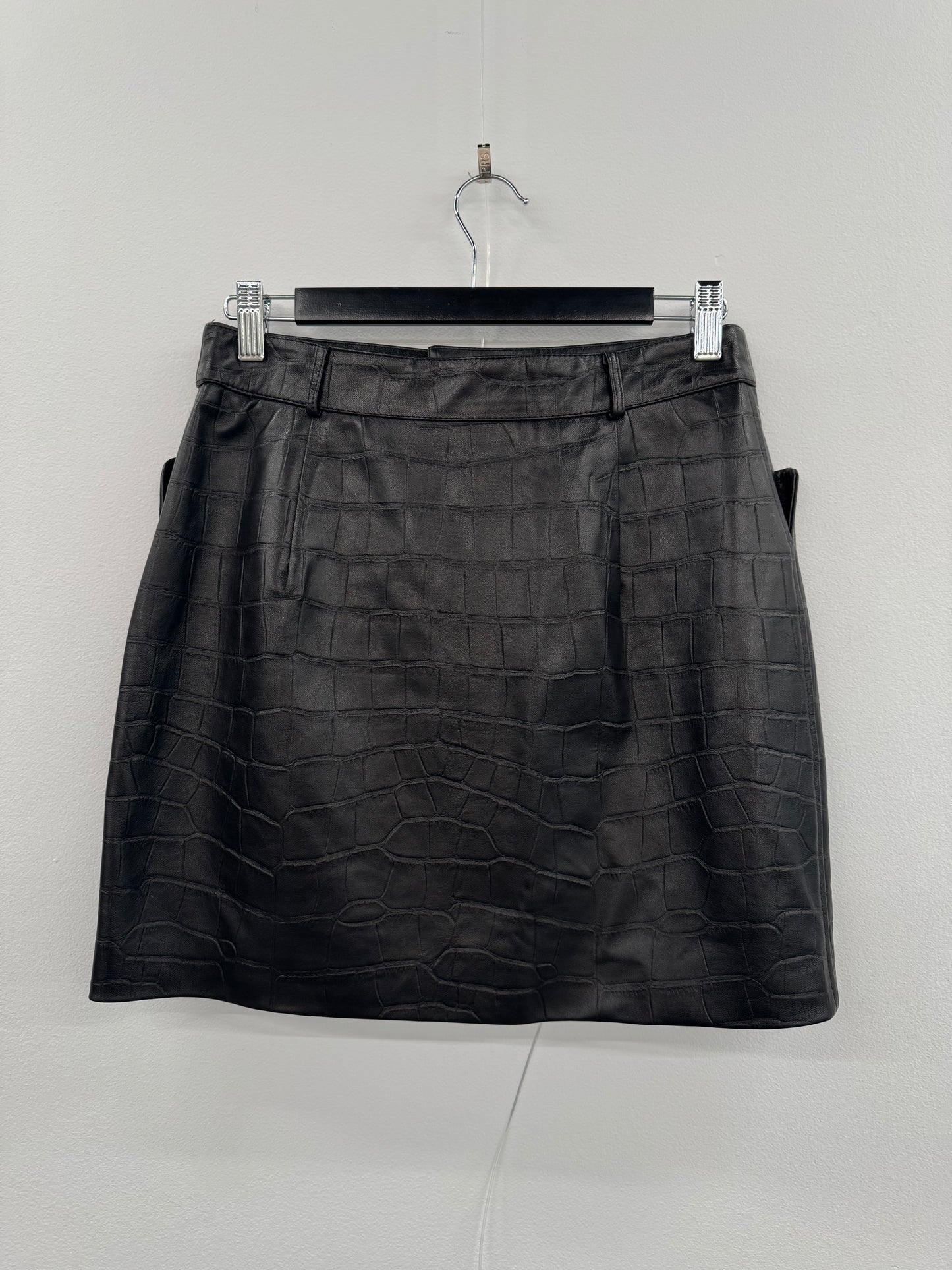Alessandra Rich Leather Skirt Sz 42