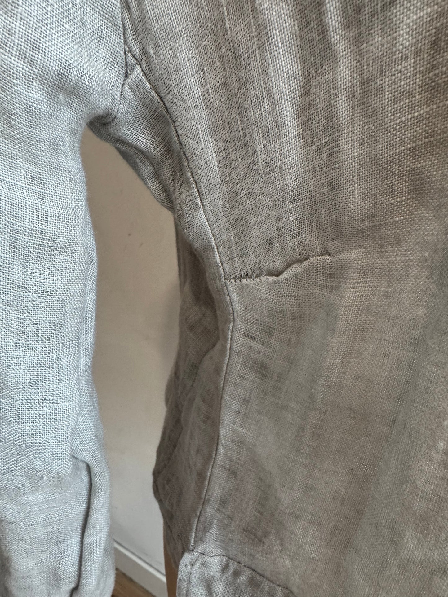 Italian Closet Napoleon Linen Top - size S