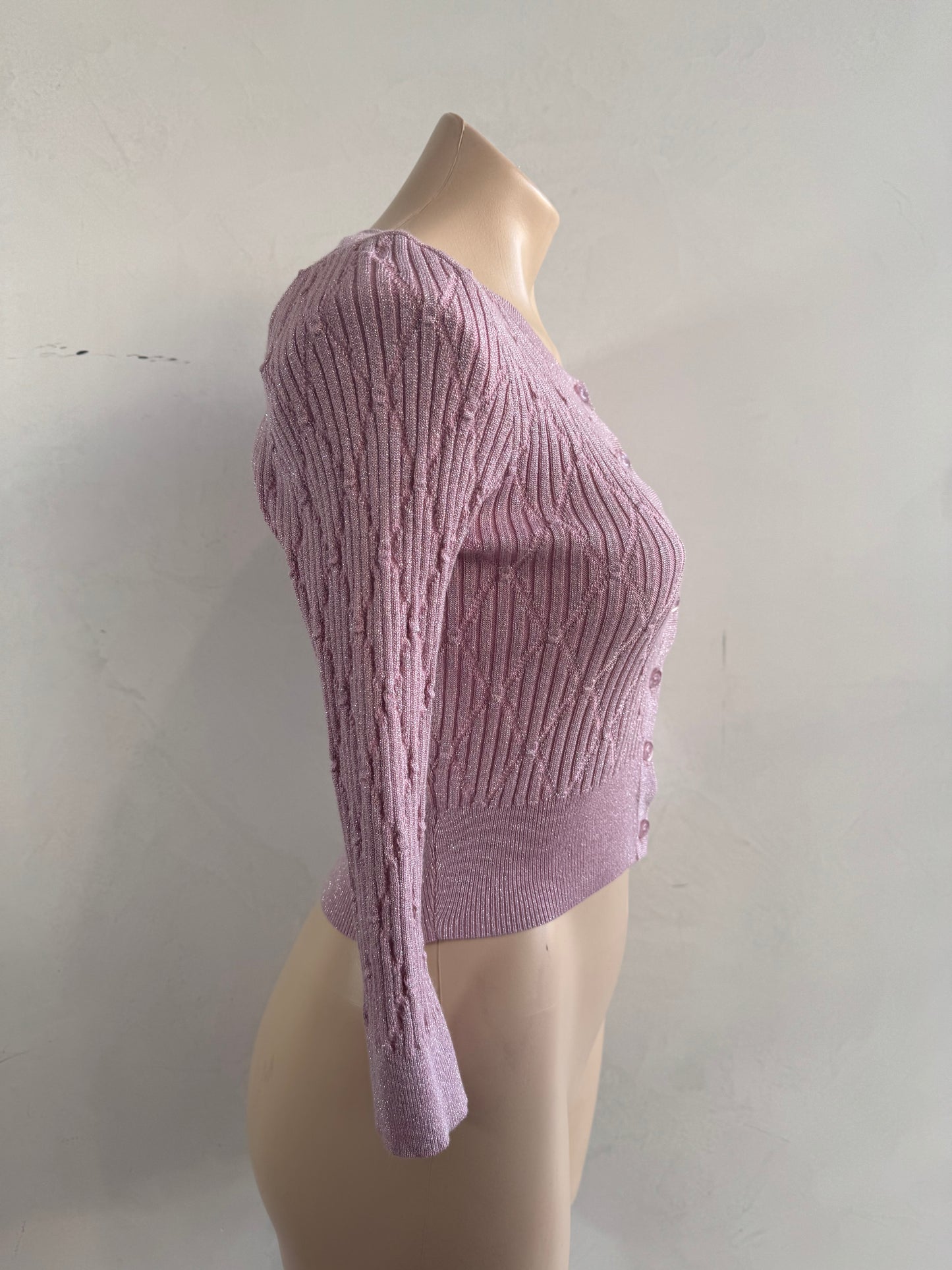 Review Pink Cardigan - size 6