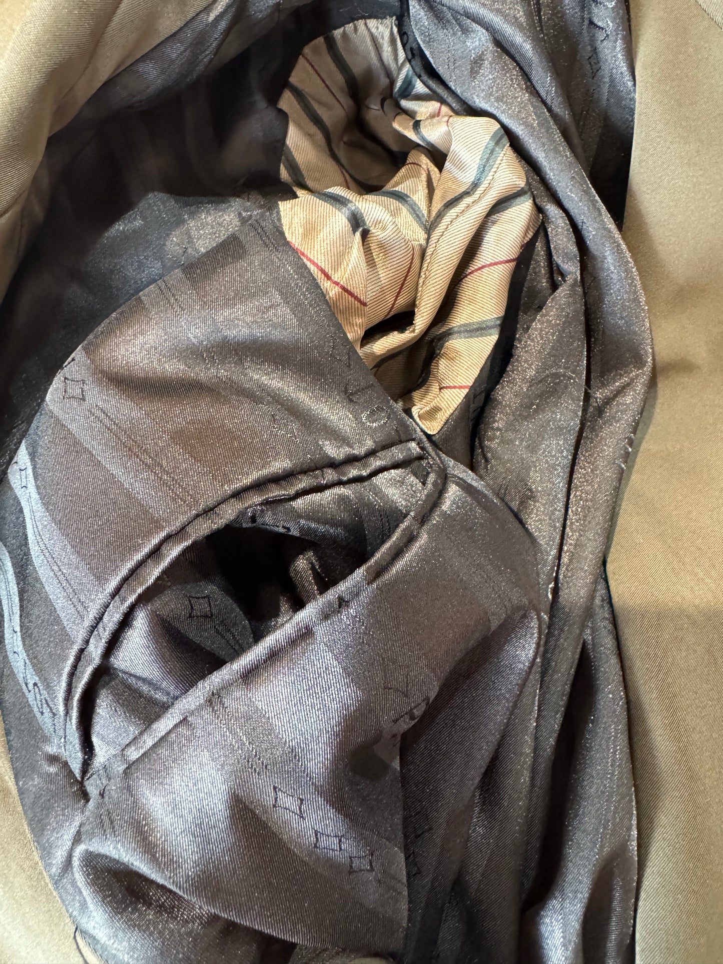 Vintage Pot Olive double breasted blazer - size M/L