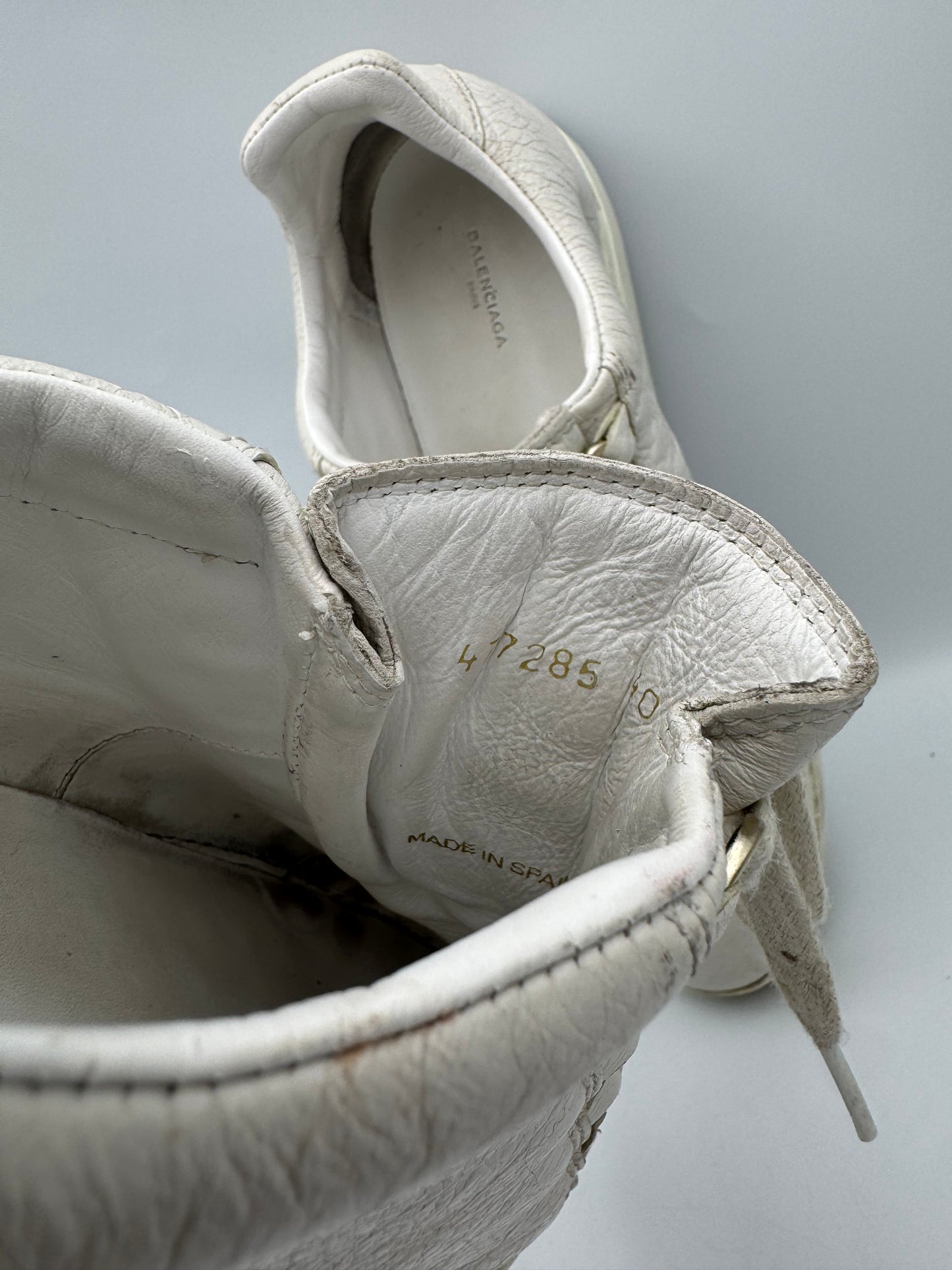 Balenciaga White Sneaker Size 40