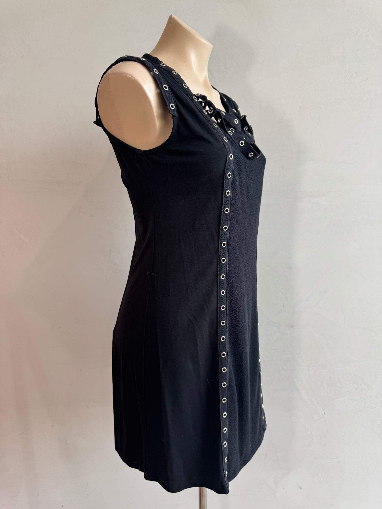 WarwickJones Black Studded Dress - size 12