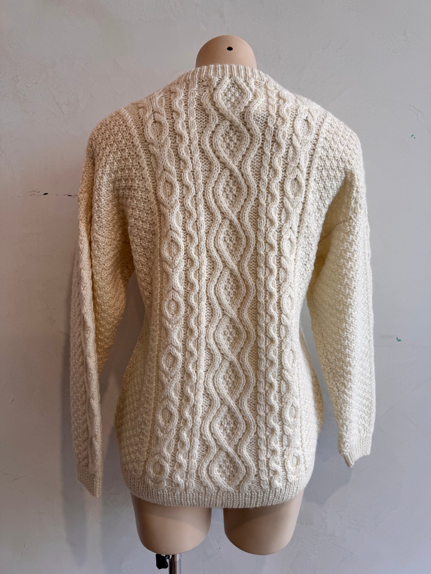 Club petites wool cable jumper NWT - size S