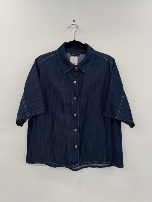 Country Road Tensile Dark Denim Shirt size 10