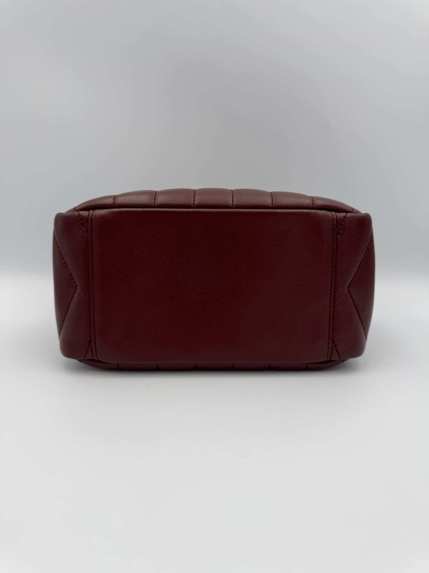 YVES SAINT LAURENT Burgundy Lou Lou Bag