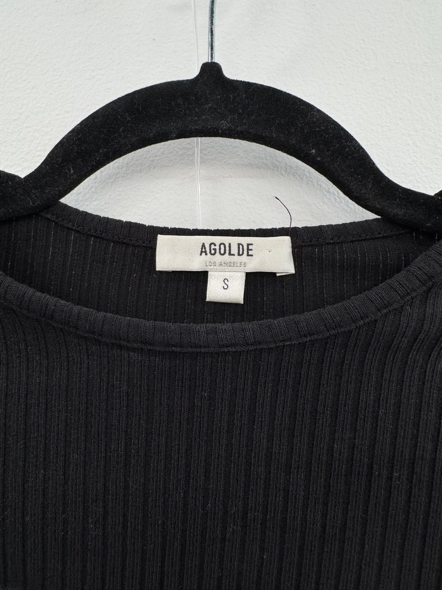 Agolde Black Top Size S