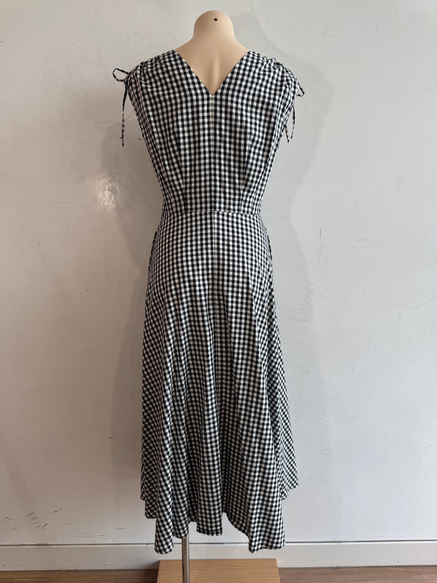 Uniqlo x Ines De La Fressange square check dress - size 10