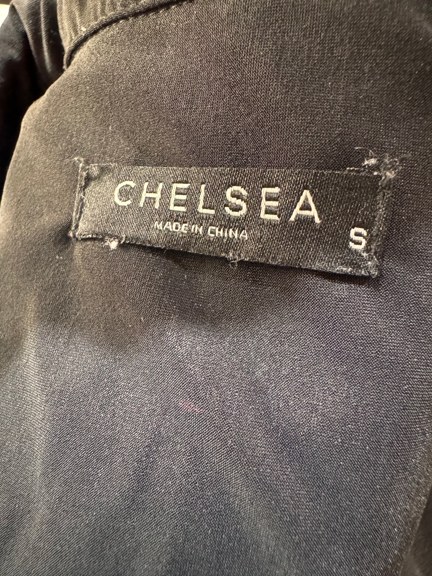 Vintage Chelsea Black Soft Jacket - size s