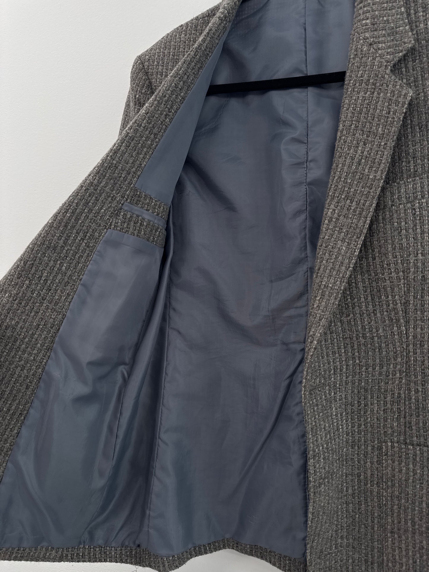 Vintage St. Martin Grey Tweed Blazer - Size 34