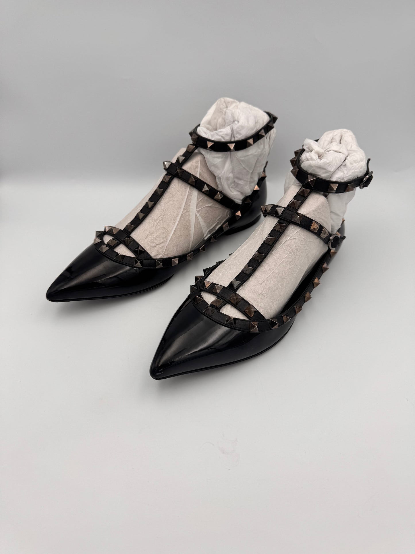 Valentino Studded Flats Size 39.5
