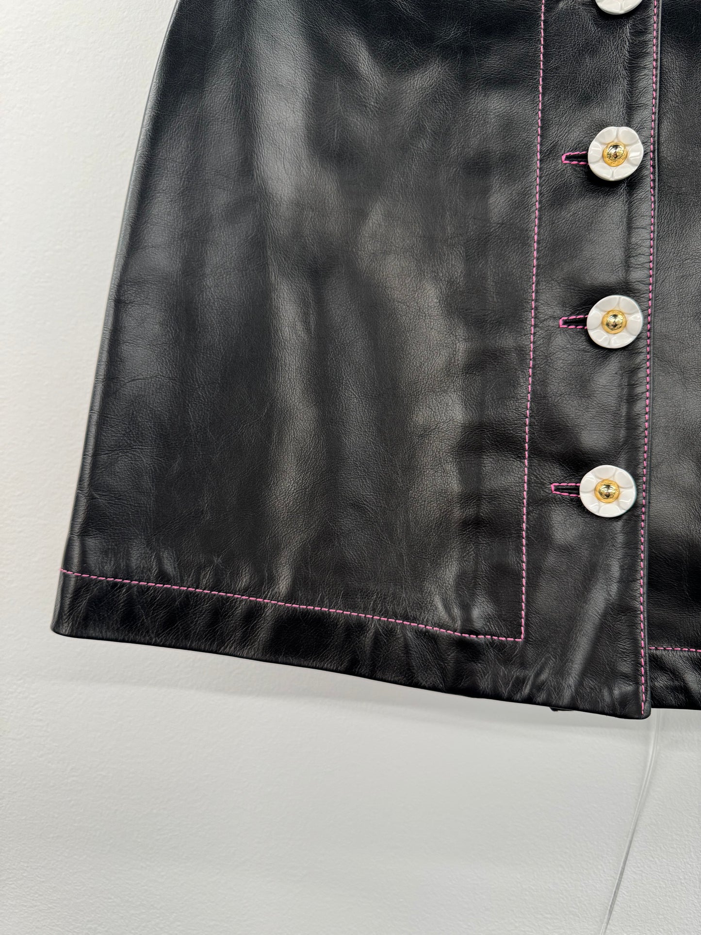 Cormio Leather Skirt Sz Small