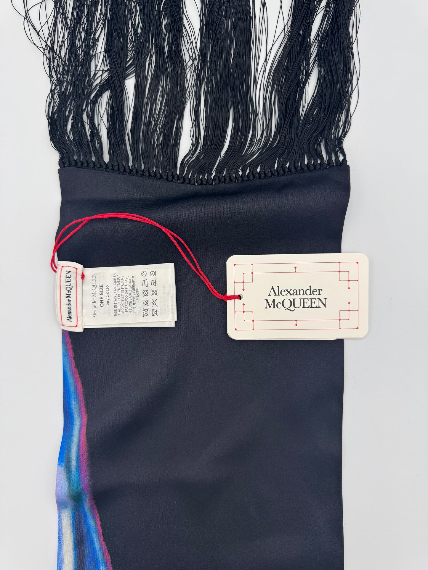 Alexander McQueen Silk Opera Scarf
