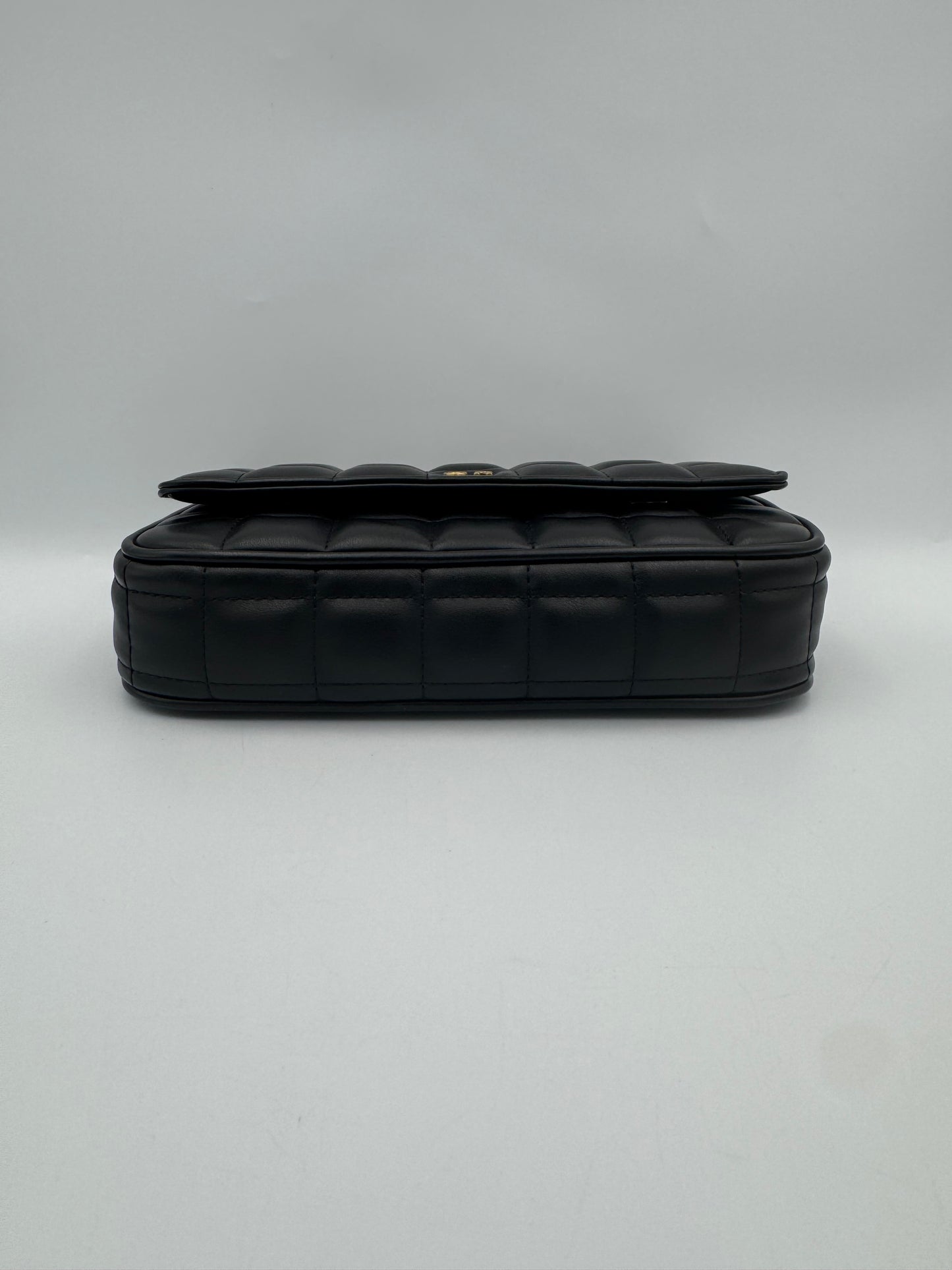 Country Road Black Quilted Crossbody