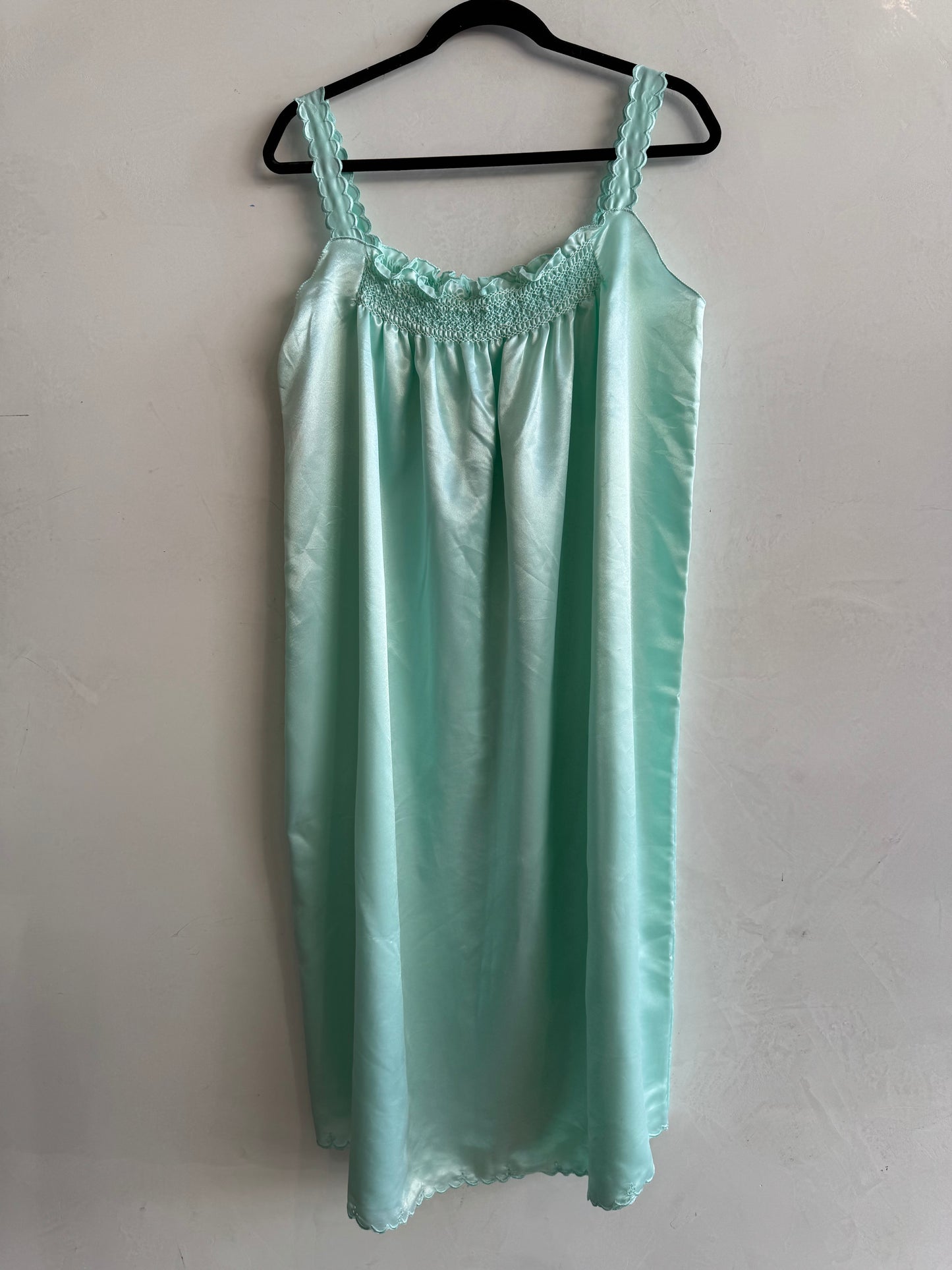 Mint green night dress - size M