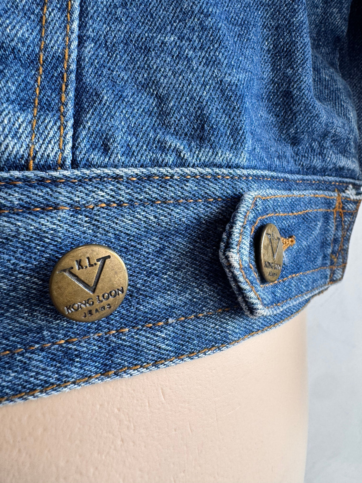 Vintage King Loon embellished denim Jacket - size M