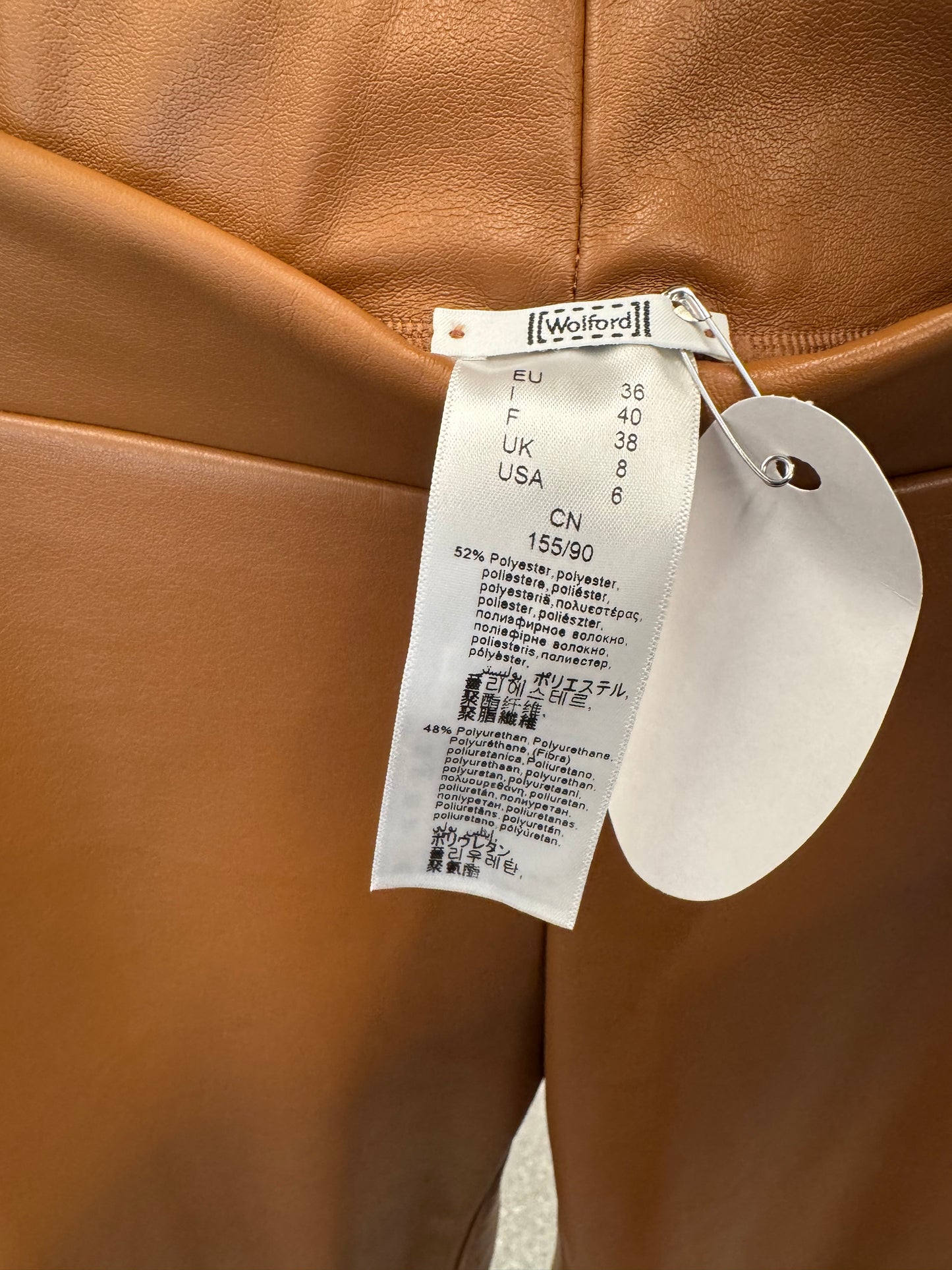 Wolford Pleather pants - size 36