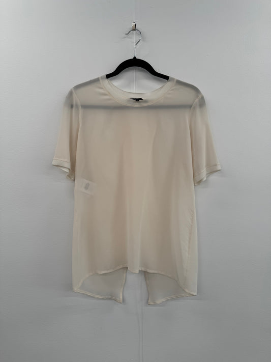 Gucci Ivory Silk Top Sz 40
