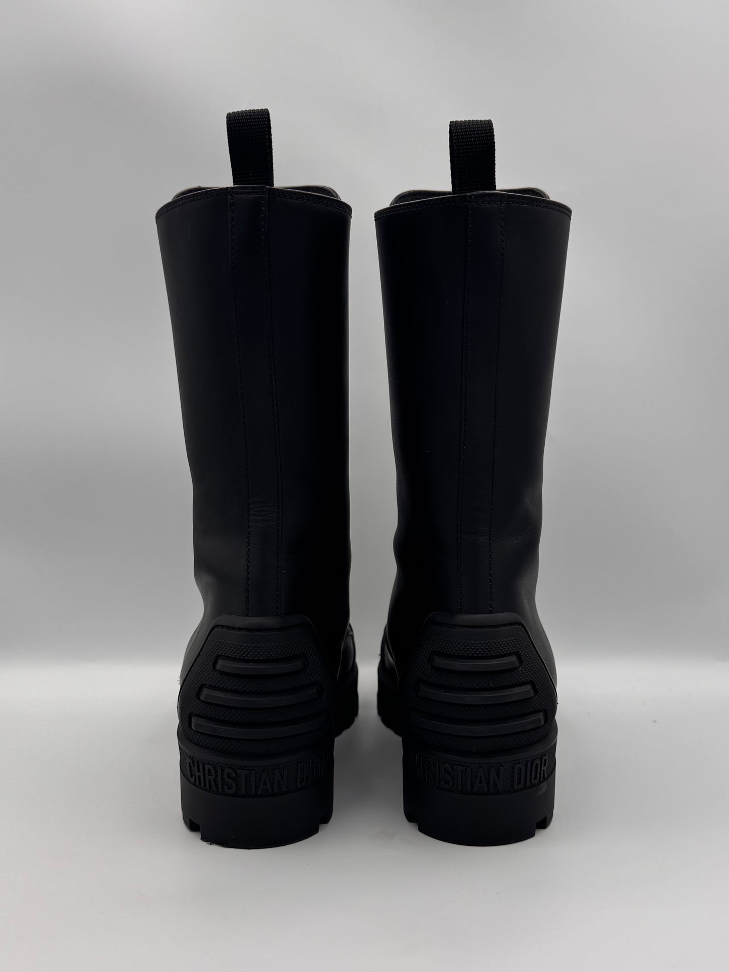 Christian Dior Lace Up Boots Size 38.5