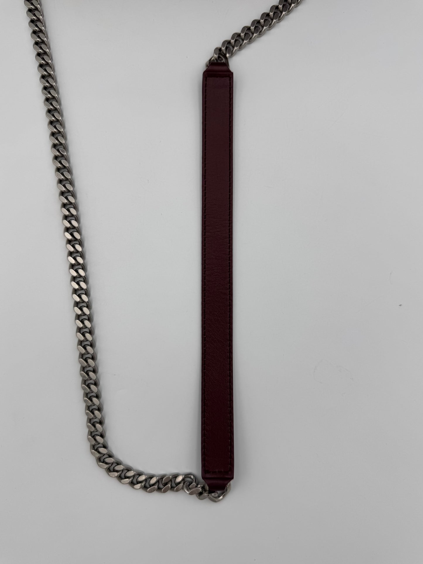 YVES SAINT LAURENT Burgundy Lou Lou Bag