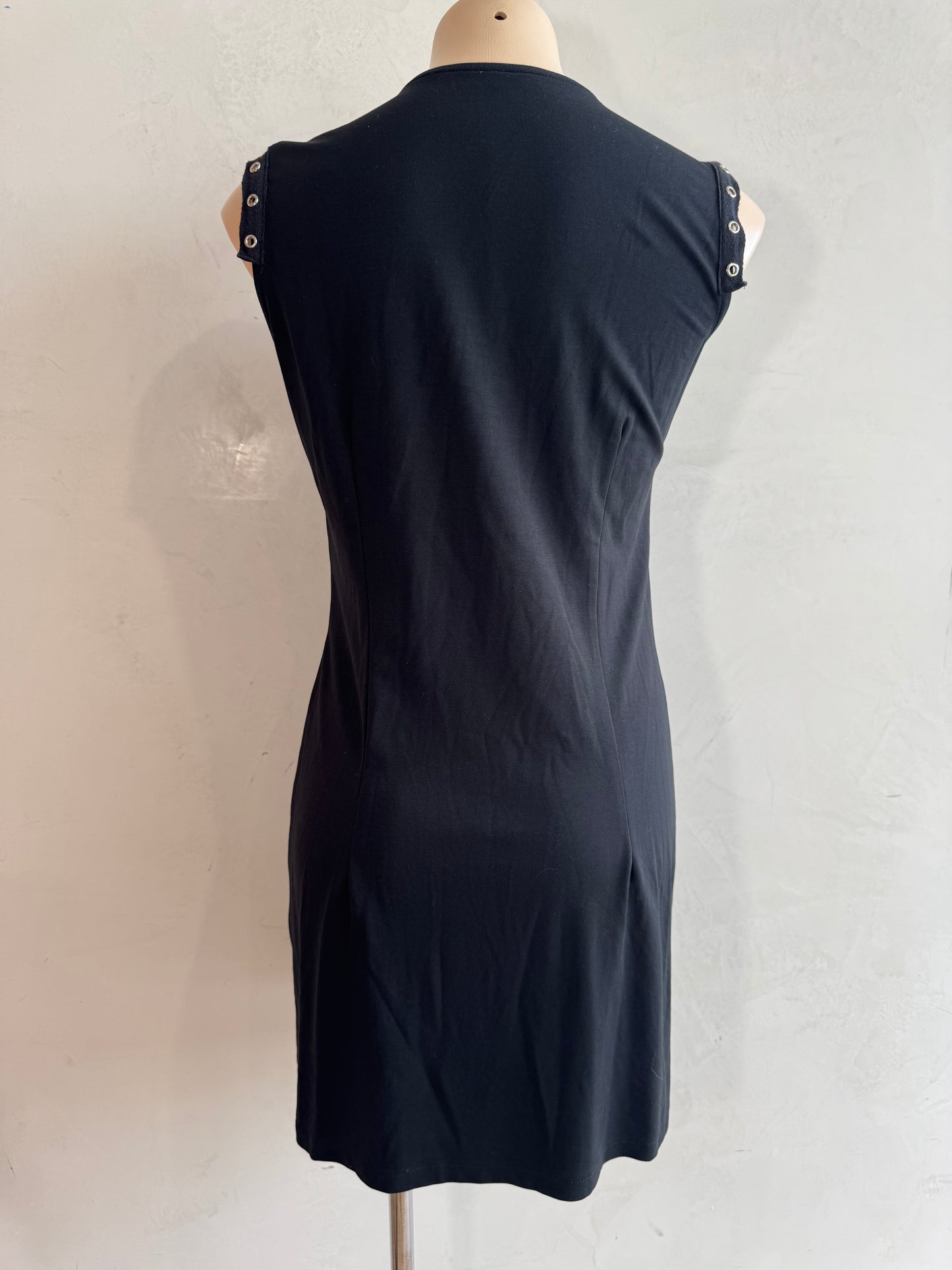 WarwickJones Black Studded Dress - size 12