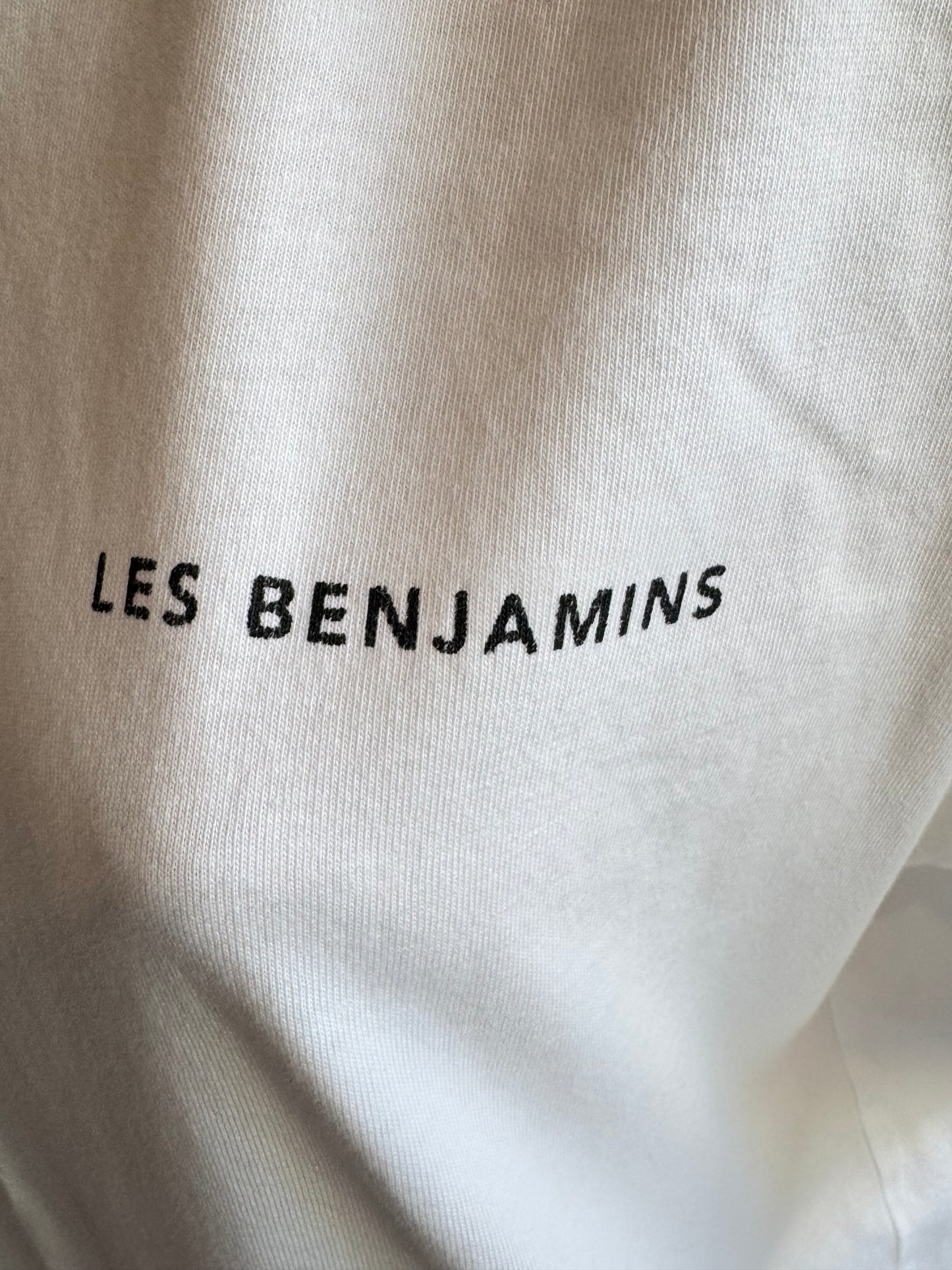 Les Benjamins White T-Shirt - size S