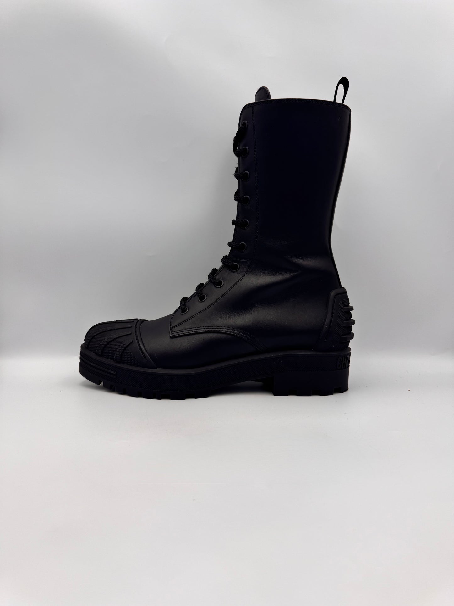 Christian Dior Lace Up Boots Size 38.5