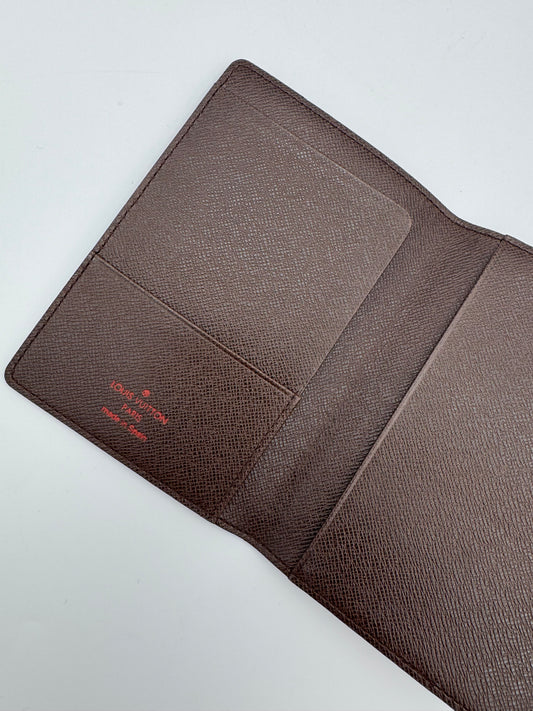 Louis Vuitton Damier Ebene Canvas Passport Cover