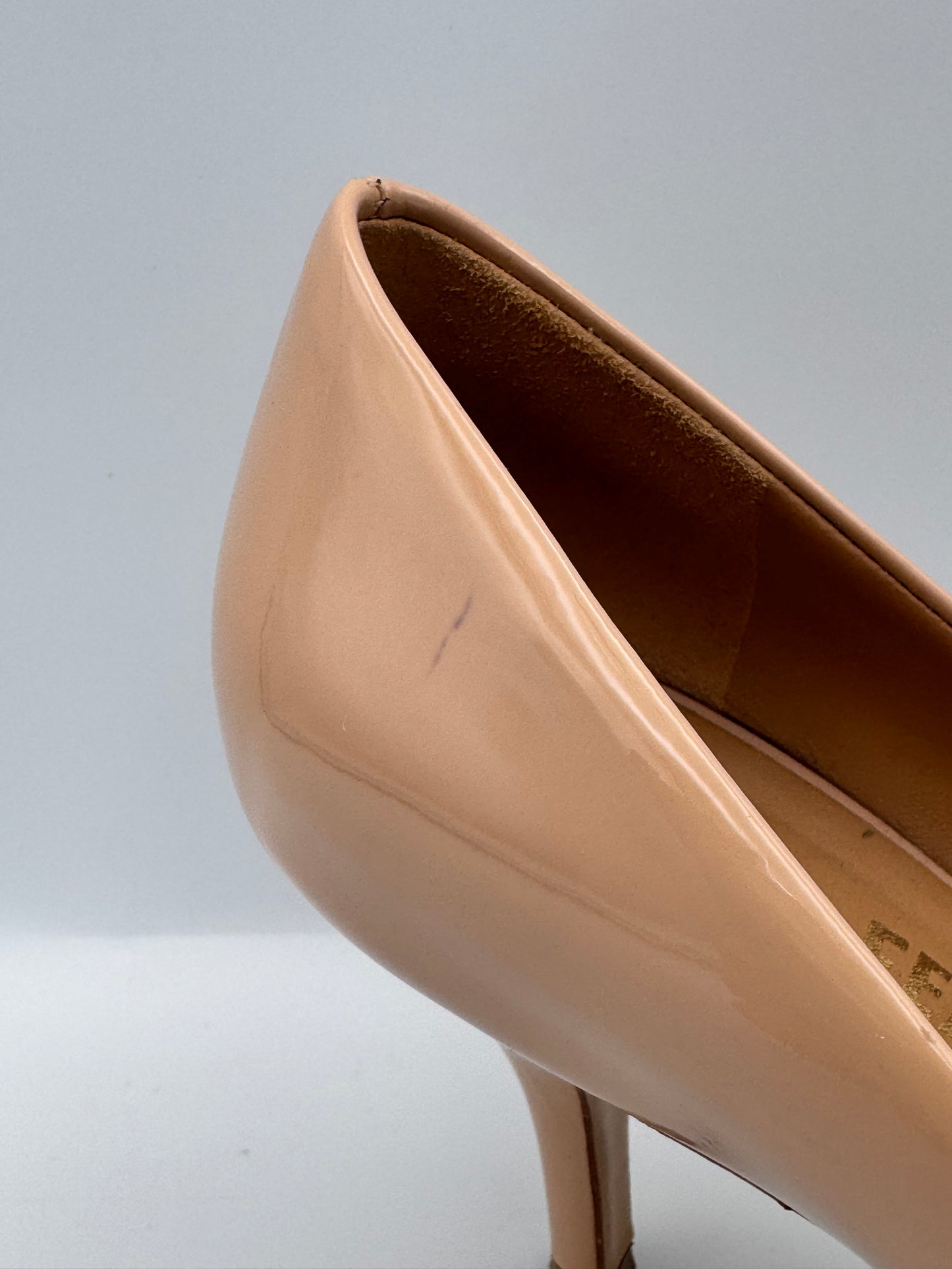 Salvatore Ferragamo Nude Patent Size 7.5