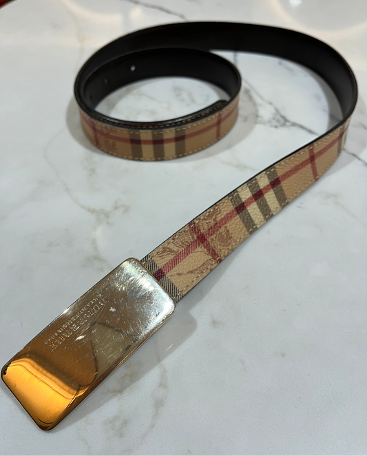 Real burberry belt shop