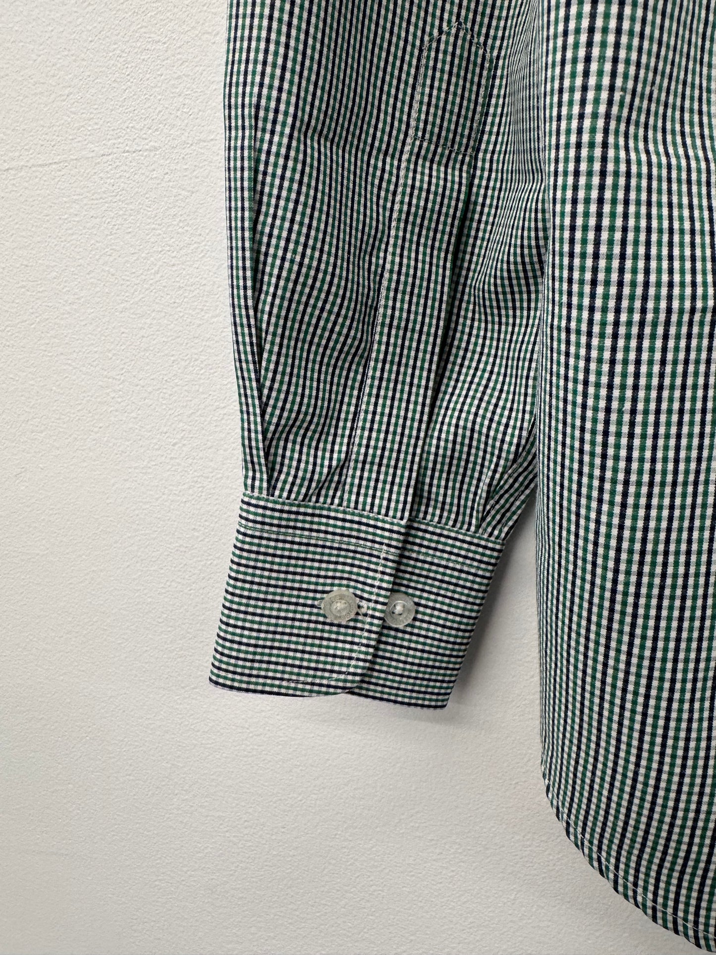 Marco Polo Green Checked shirt - Size S