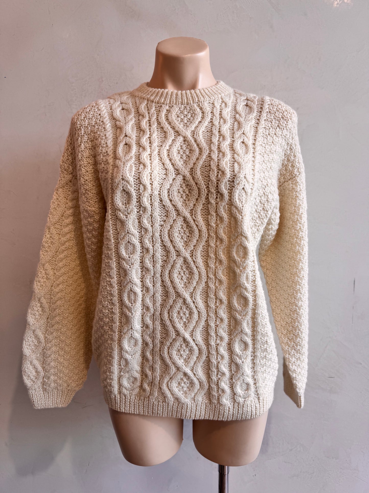 Club petites wool cable jumper NWT - size S