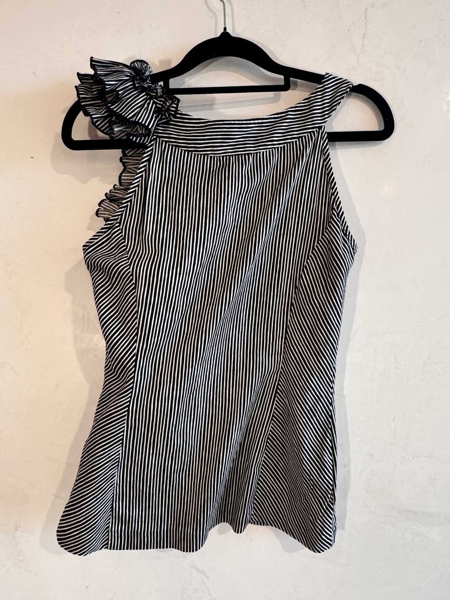 Vintage Cue Frill Detail Top - size 8