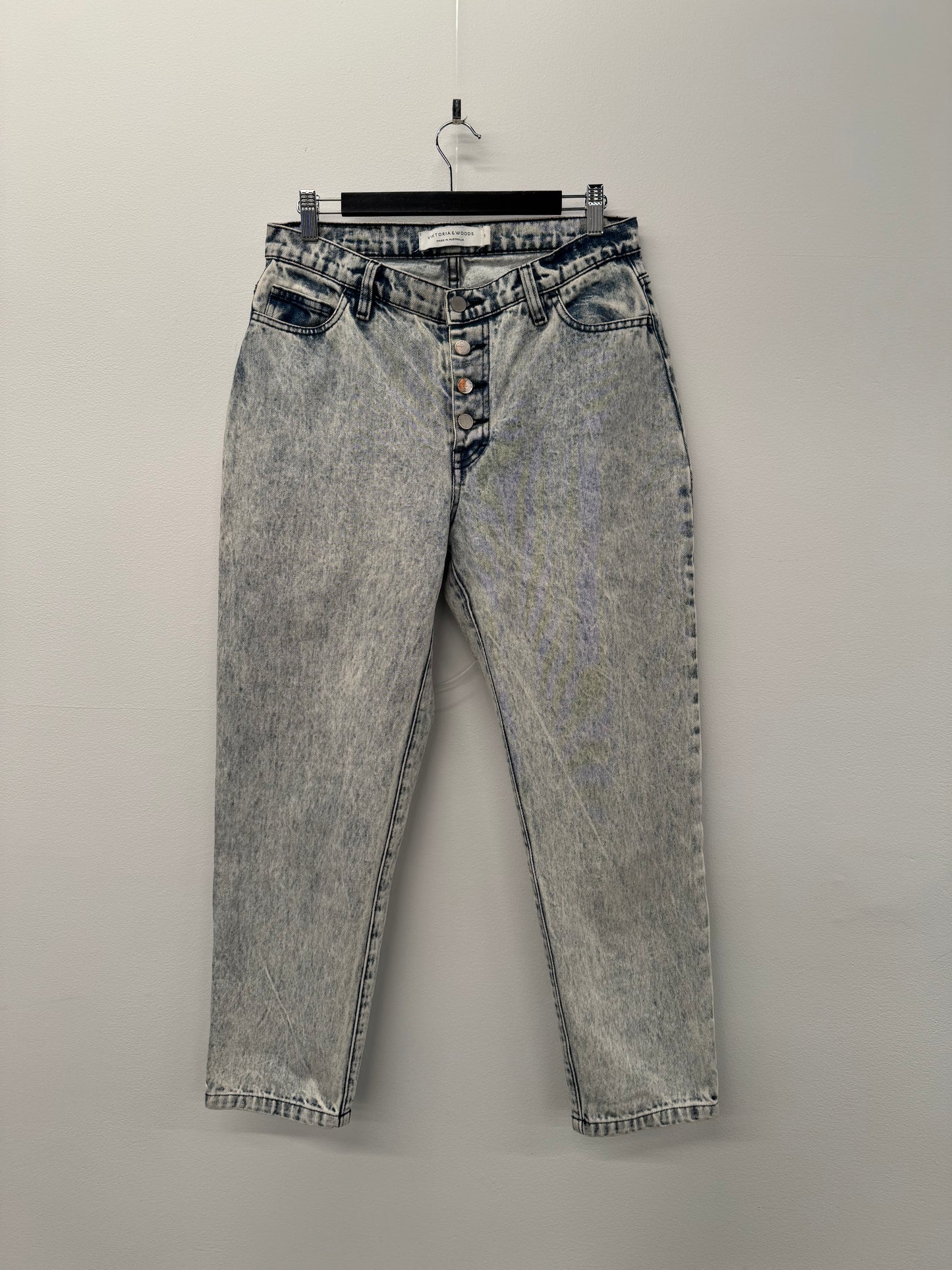 Viktoria & Woods Acid Wash Jeans - Size 3