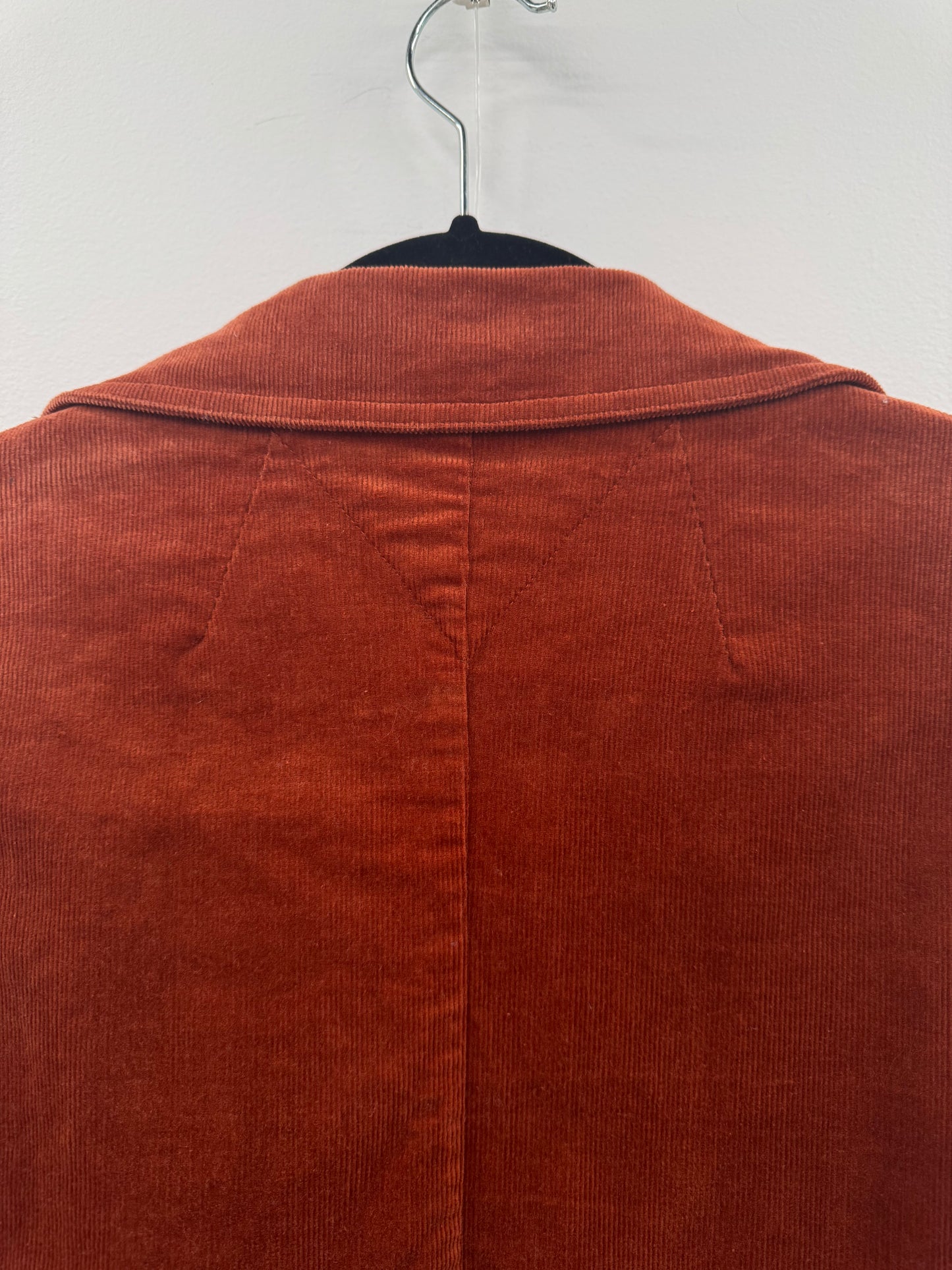 Laura Ashley Rust Cord Jacket - Sz S