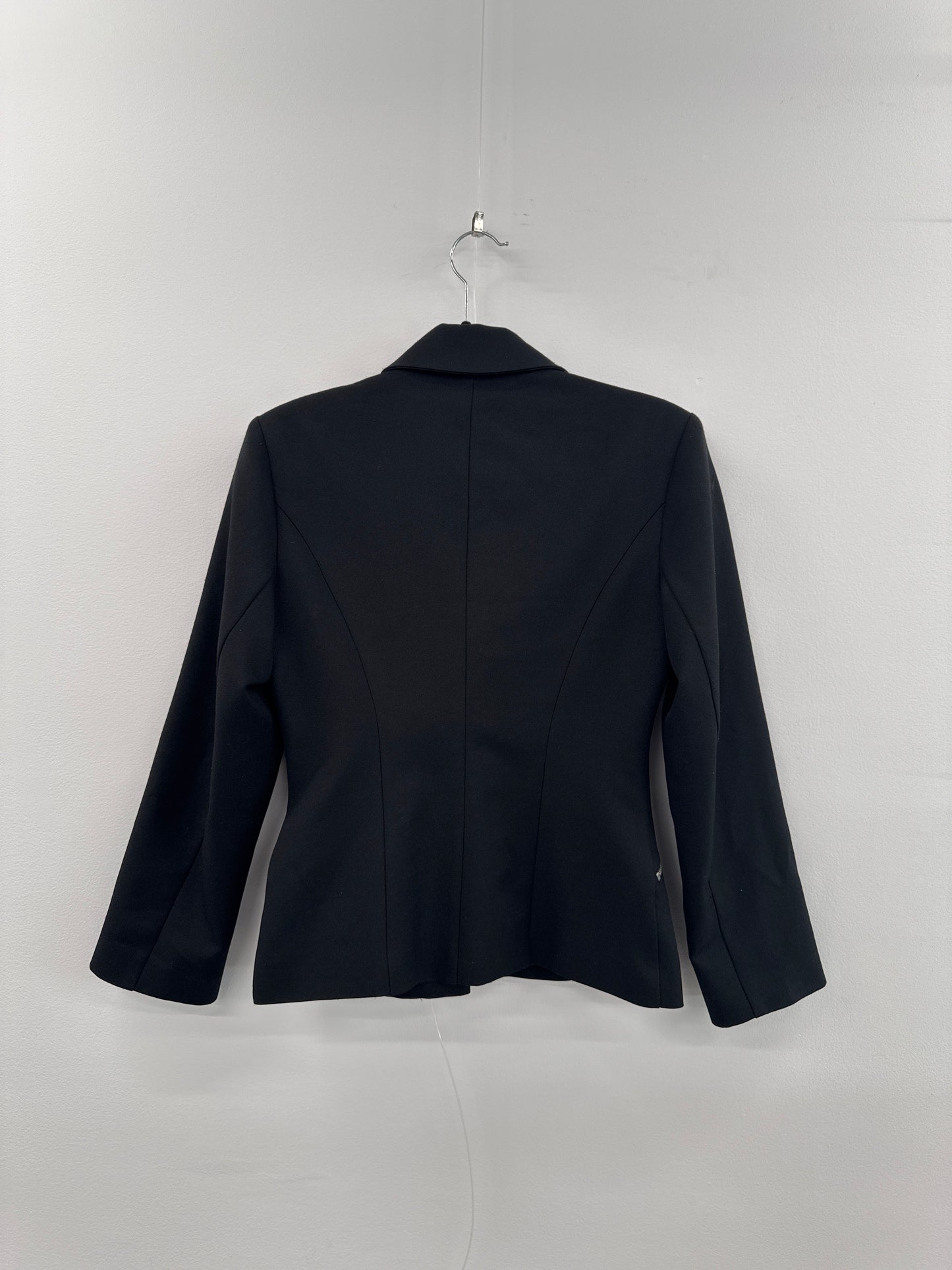 Maestro Black Full-Zip Jacket - Size 10