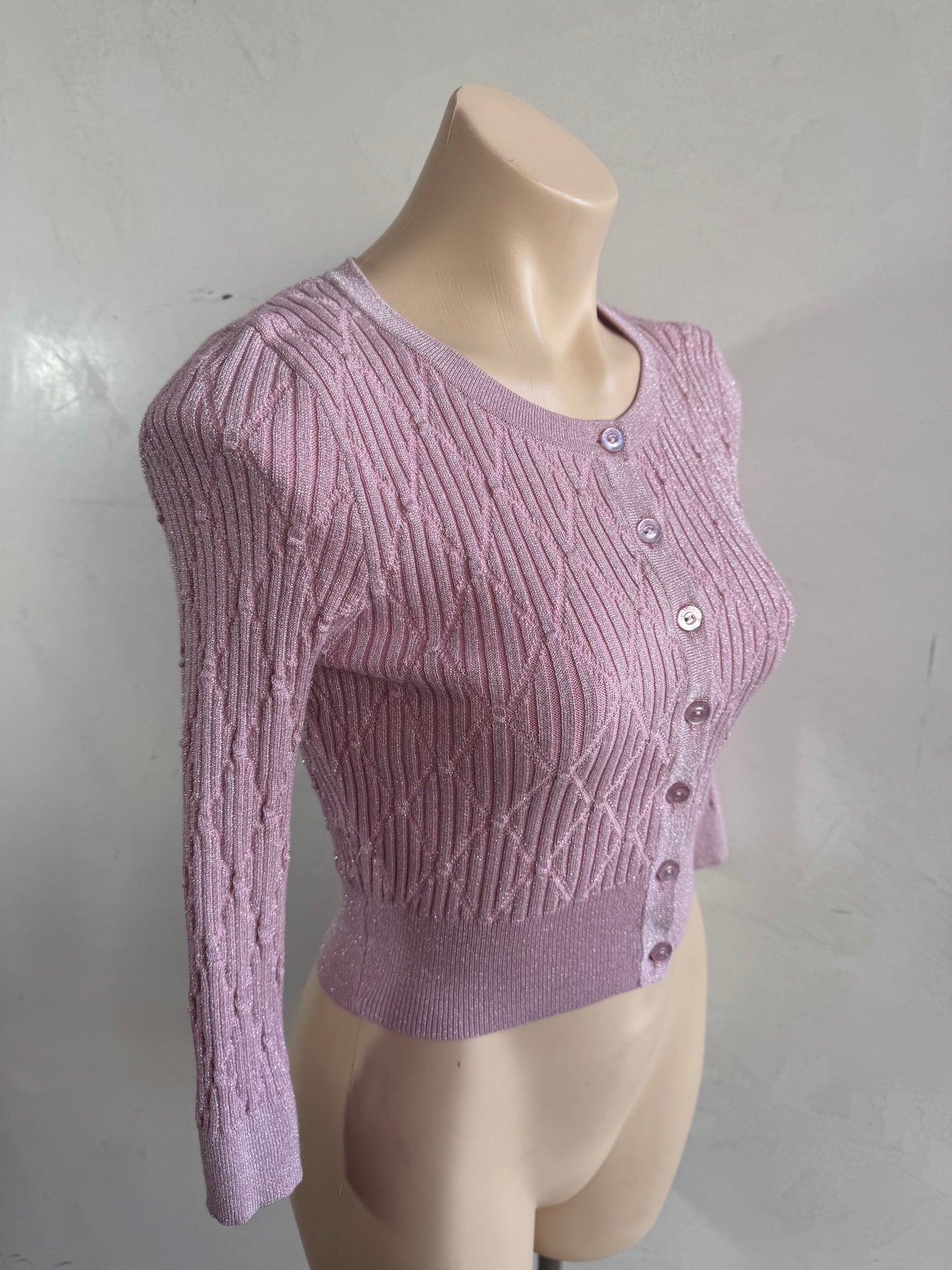 Review Pink Cardigan - size 6