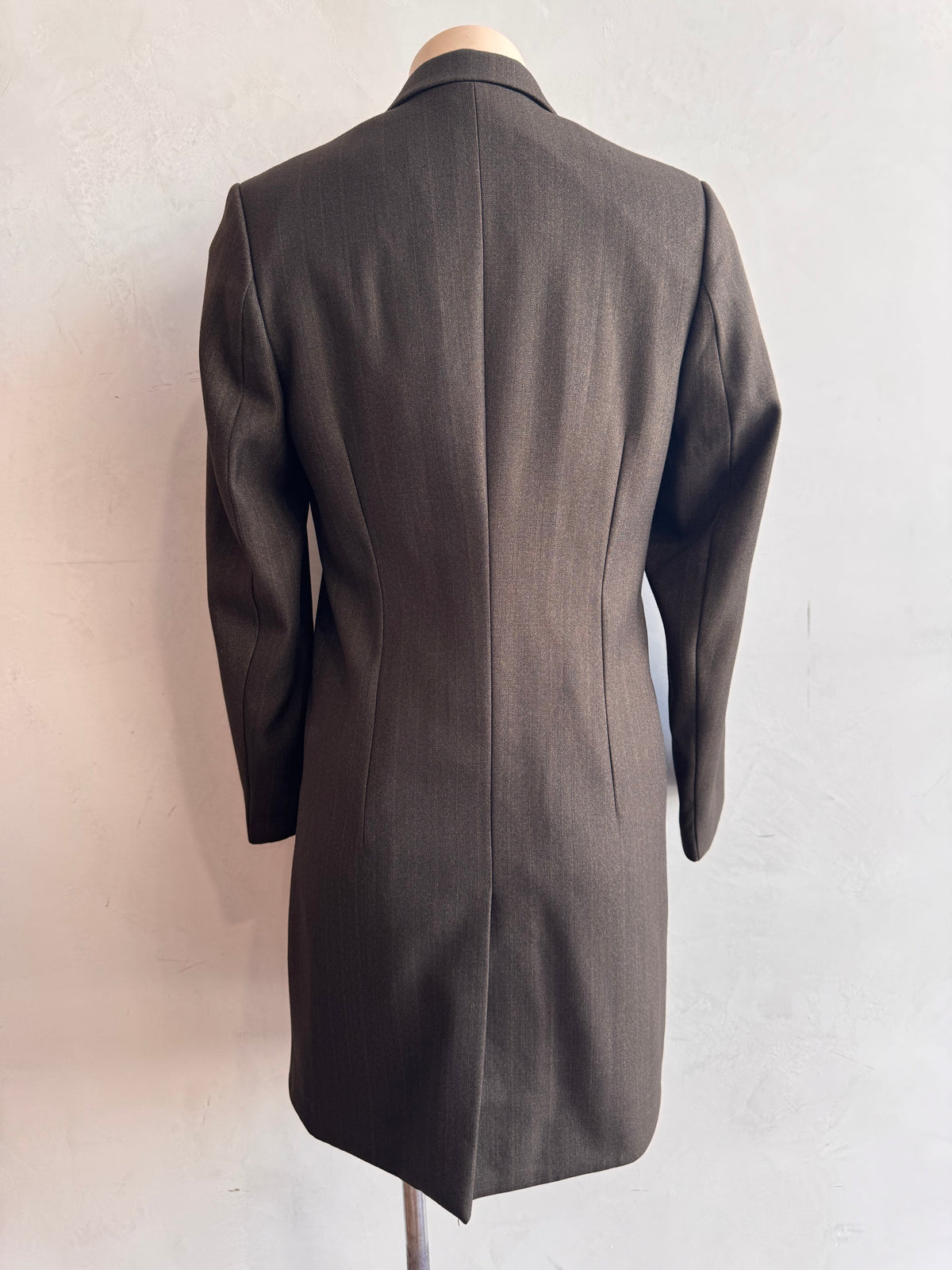 Brown Long Blazer - size S