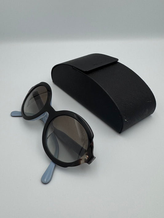 Prada Sunglasses - Black and Blue