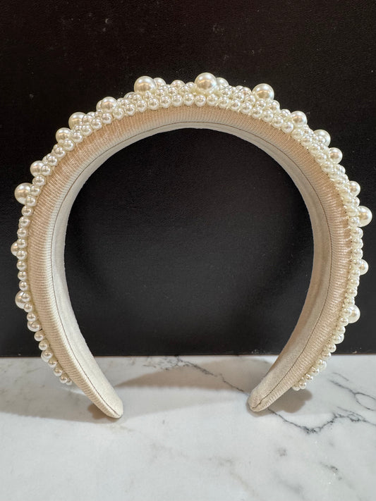 Pearl padded Headband