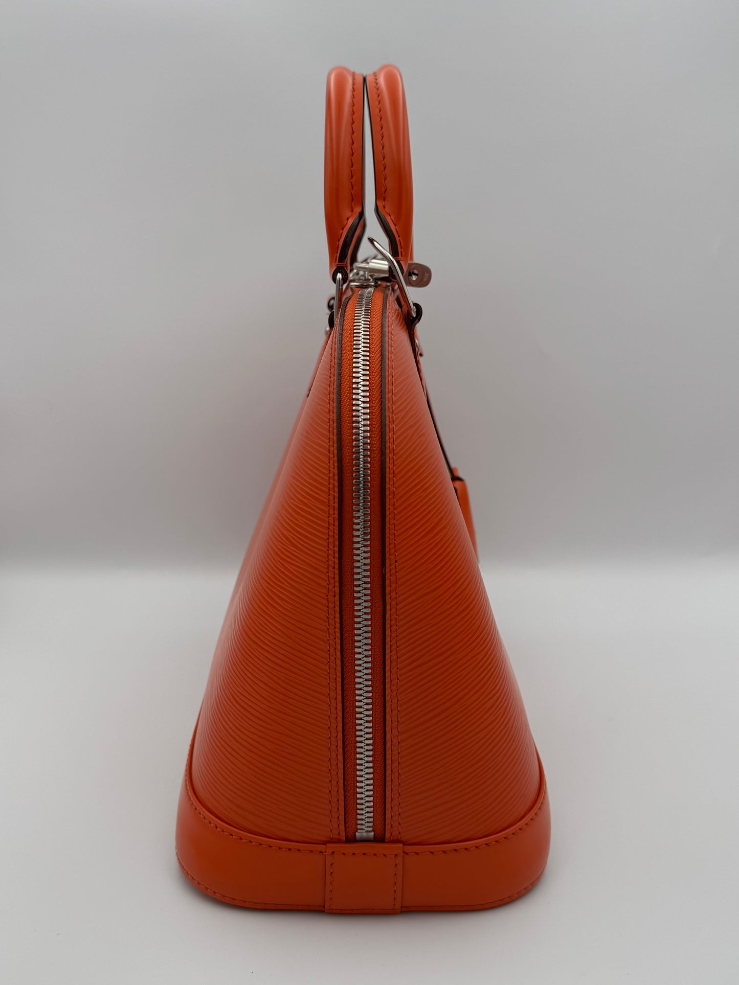 Louis Vuitton Orange Alma Epi Bag MM