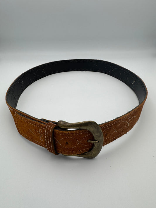 Harris & McCall tan western belt - size L