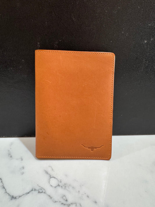 R.M. Williams Tan Leather Passport case