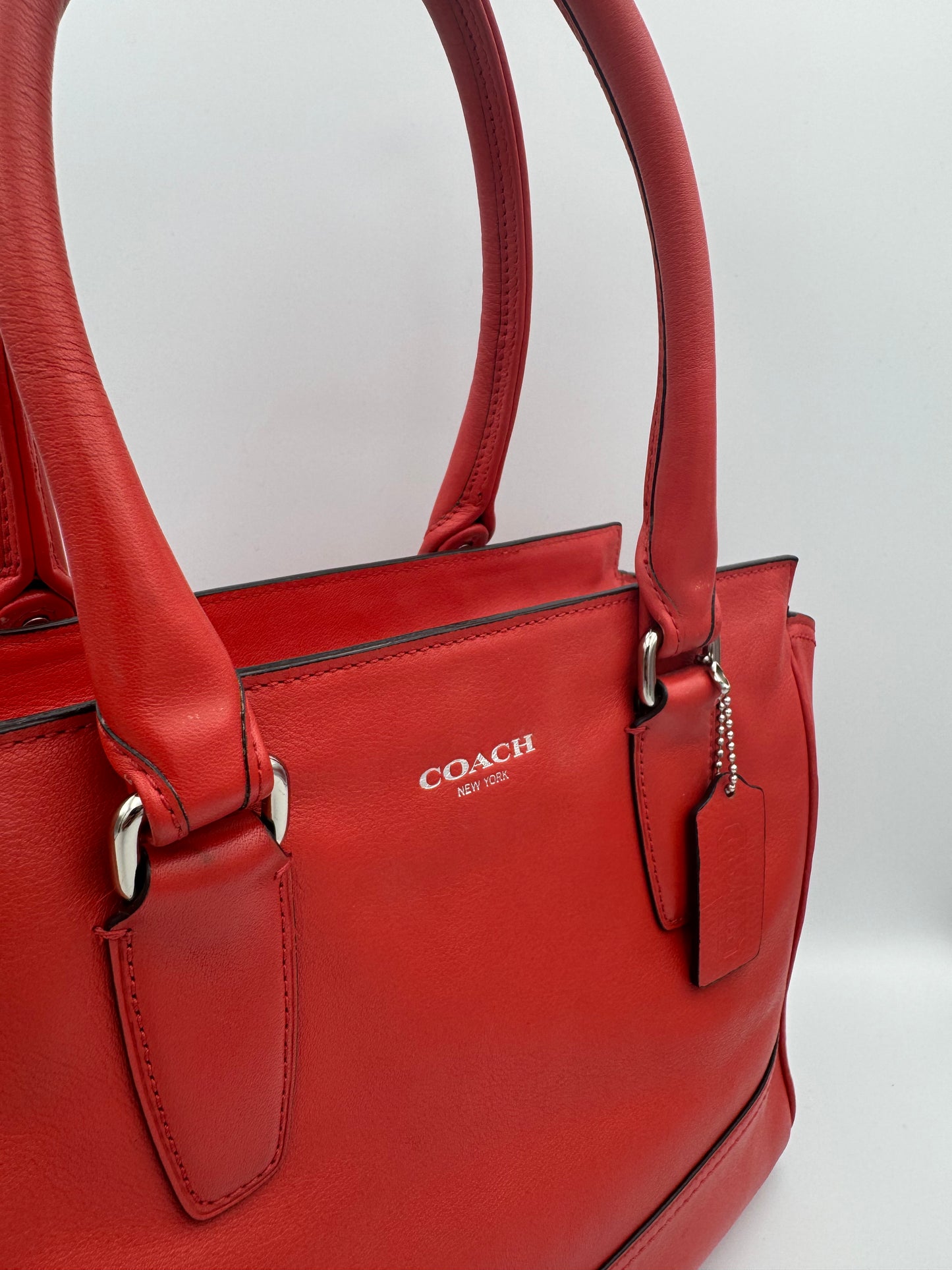 Red Coach Bag