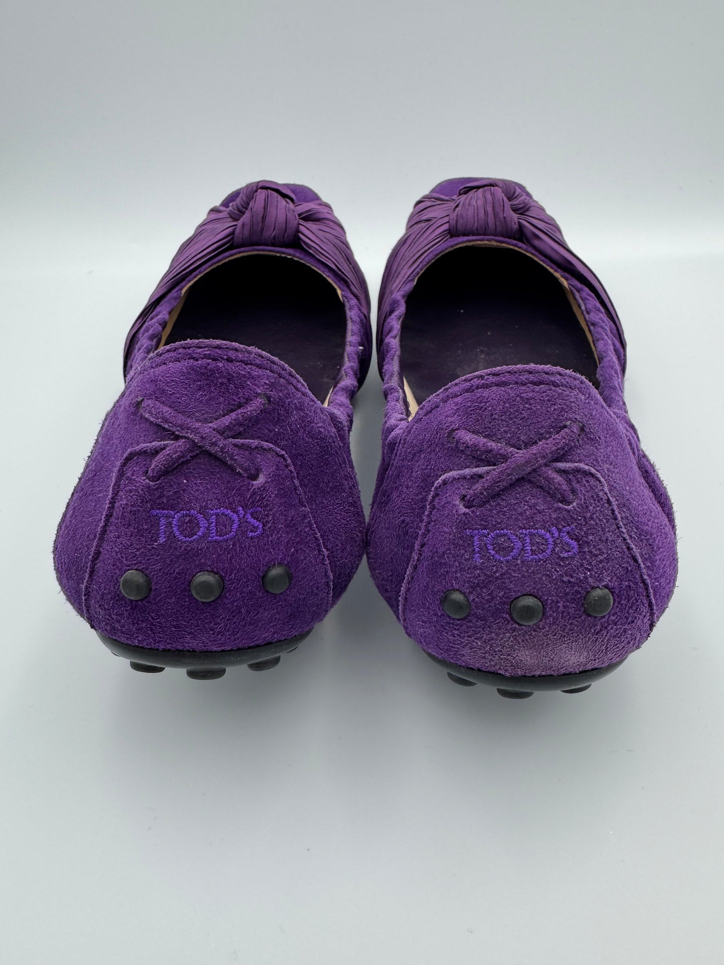 Tod’s purple suede flats - size 38